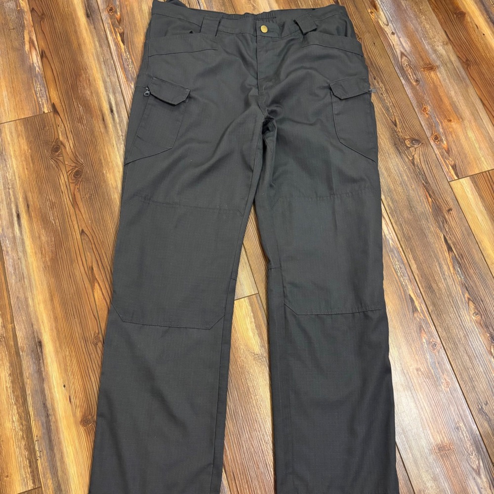 Riconine Tactical Cargo Pants Men's Sz Large Gray Ripstop Combat Work 36x30 - Picture 1 of 7